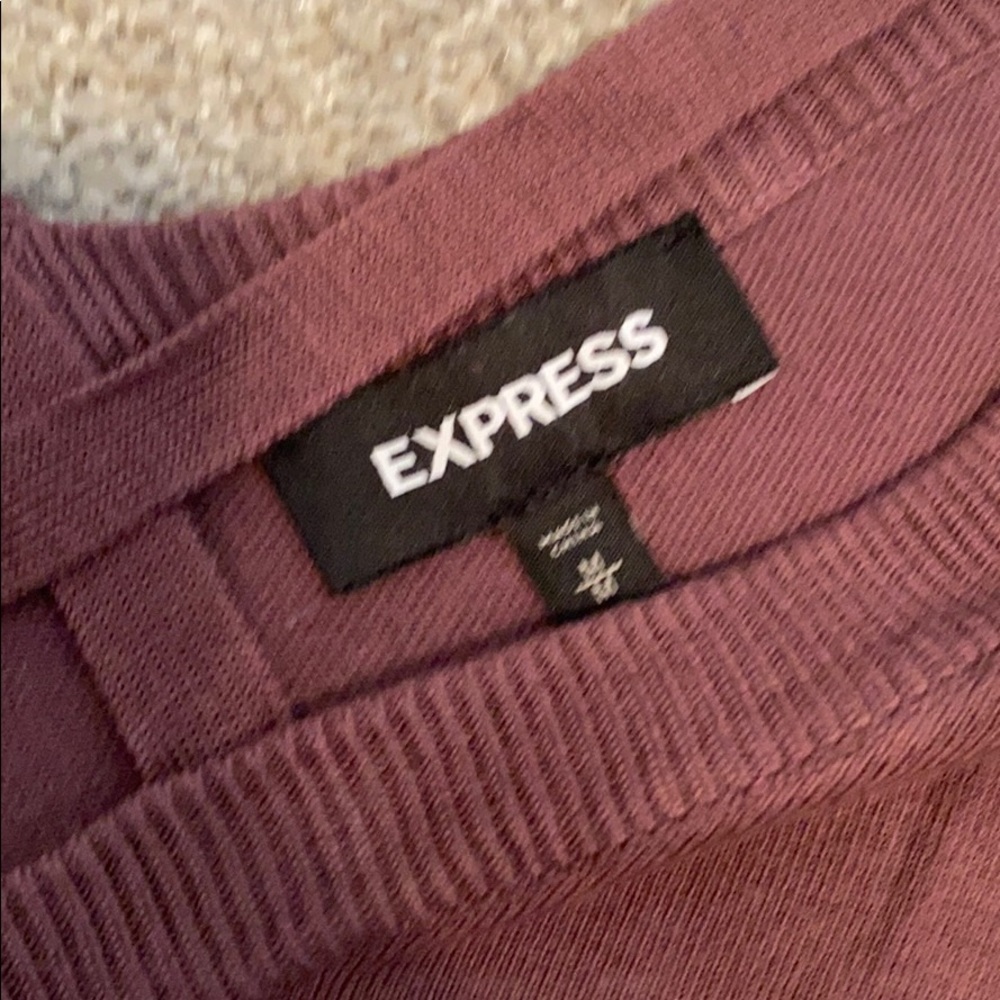 Express Double V Dolman Sweater - Picture 4 of 6